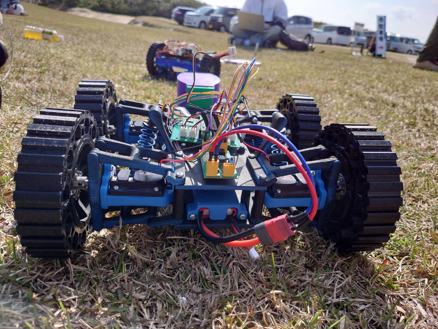 CanSat機体 隊列走行